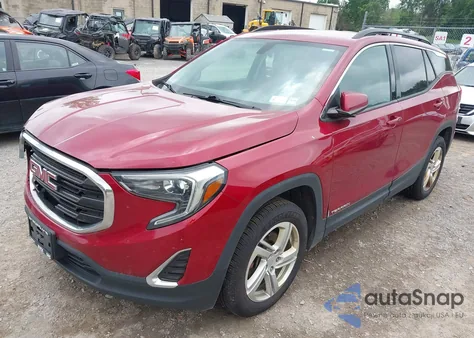 2018 GMC Terrain Sle из США, поврежденный, VIN 3GKALTEX5JL300662